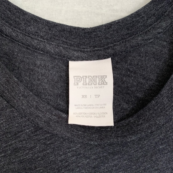 Pink tank top with sparkling emblem - Picture 3 of 5